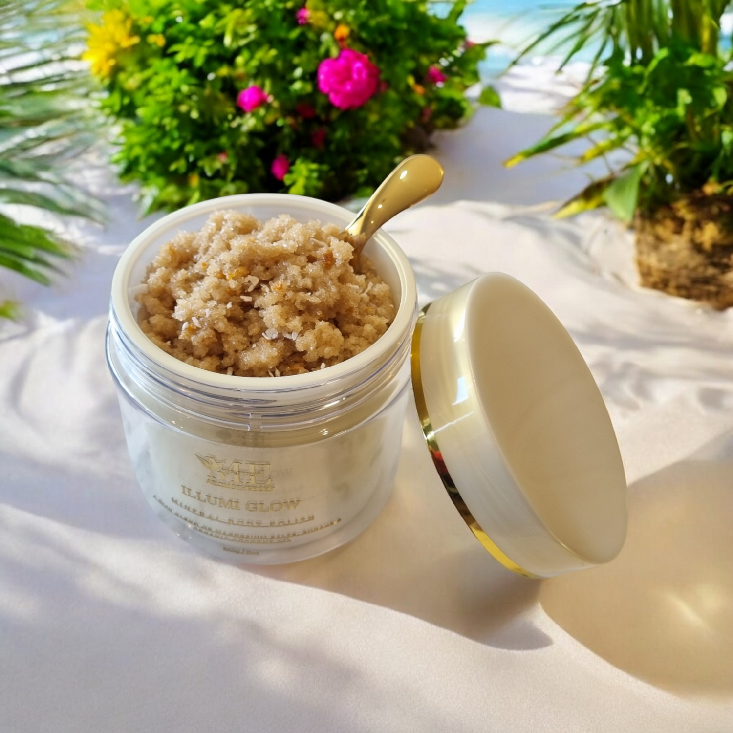 Illumi Glow Mineral Body Polish, Inside View