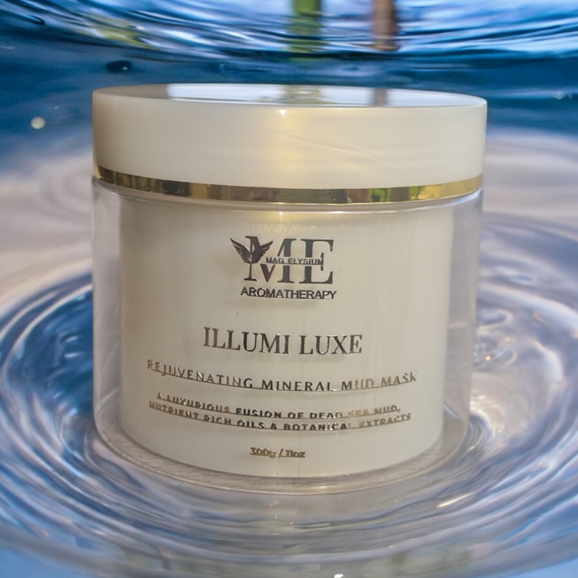 Illumi Luxe Rejuvenating Mineral Mud Mask, Front View