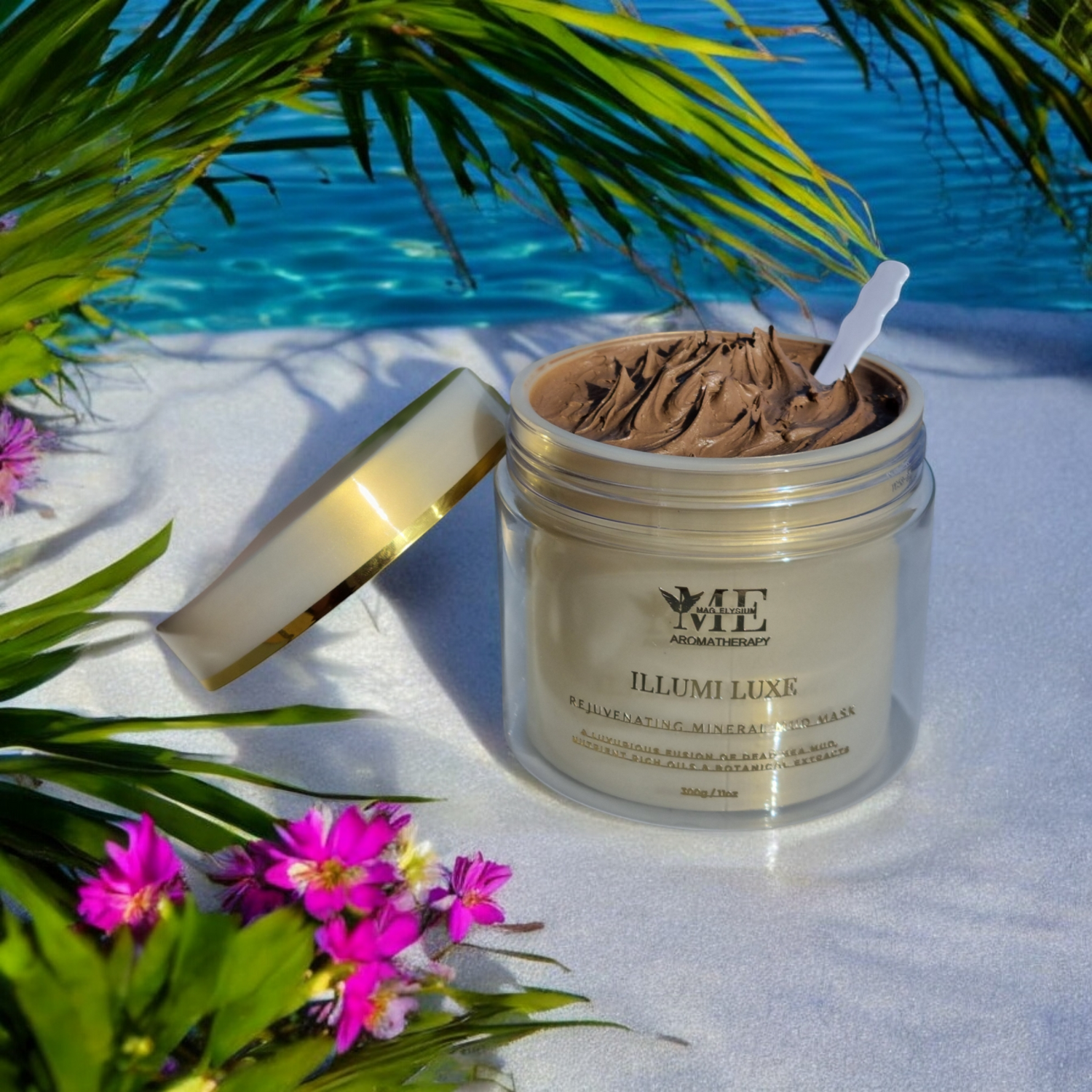 Illumi Luxe Rejuvenating Mineral Mud Mask, Open View